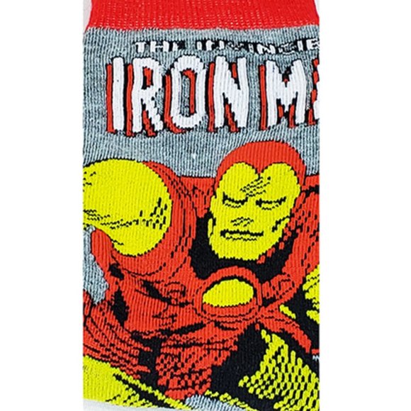 Disney Anime Socks Avengers Marvel Cartoon Figure , Iron Man  NEW - WOT - Picture 7 of 7